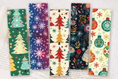 Colorful Christmas PNG Bookmark Sublimation Design Product Image 2