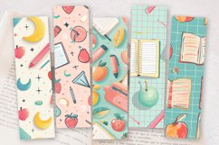 Pastel Back to School PNG Bookmark Sublimation Designs Product Image 2