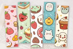 Kawaii Breakfast PNG Bookmark Sublimation Design Product Image 2