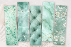 Luxury Mint PNG Bookmark Sublimation Design Product Image 2
