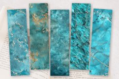 Luxury Turquoise PNG Bookmark Sublimation Designs Product Image 2