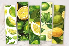 Lime &amp; Lemons PNG Bookmark Sublimation Designs Product Image 2