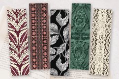 Knitted Lace Fabric PNG Bookmark Sublimation Des Product Image 2