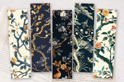 Chinoiseries PNG Bookmark Sublimation Designs Product Image 2