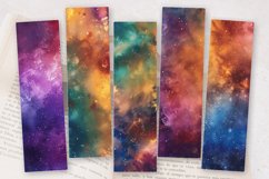 Galaxy Shimmer Celestial PNG Bookmark Sublimation Design Product Image 2