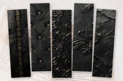 Luxury Black PNG Bookmark Sublimation Design Product Image 2