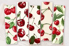 Cherries PNG Bookmark Sublimation Design Product Image 2