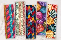Knitting Yarn PNG Bookmark Sublimation Des Product Image 2