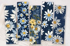 Bloom Swatches Denim PNG Bookmark Sublimation Des Product Image 2