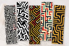 Abstract Maze PNG Bookmark Sublimation Des Product Image 2