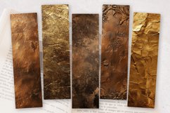 Luxury Bronze PNG Bookmark Sublimation Design Product Image 2
