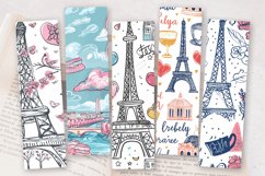 Girly Dreams Paris Sketchnote PNG Bookmark Sublimation Des Product Image 2