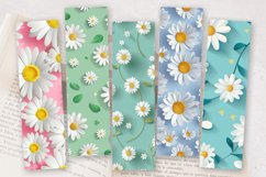 Spring Themed Daisy Floral PNG Bookmark Sublimation Design Product Image 2