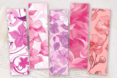 Pretty in Pink PNG Bookmark Sublimation Design Product Image 2