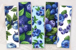 Blueberry PNG Bookmark Sublimation Design Product Image 2