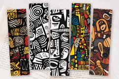 Abstract African American Doodle PNG Bookmark Sublimation De Product Image 2