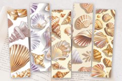 Seashells PNG Bookmark Sublimation Design Product Image 2