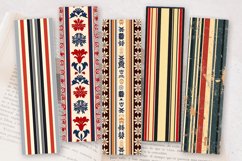Heritage Stripes PNG Bookmark Sublimation Design Product Image 2
