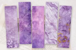 Luxury Lilac PNG Bookmark Sublimation Design Product Image 2