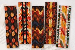 Autumn Knitted Sweater PNG Bookmark Sublimation Designs Product Image 2
