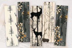Forest Deer PNG Bookmark Sublimation Designs Product Image 2