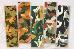 Decorative Camo PNG Bookmark Sublimation Designs Product Image 2