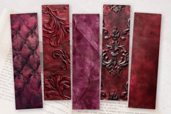 Luxury Burgundy PNG Bookmark Sublimation Design Product Image 2