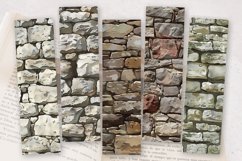Stone Walls PNG Bookmark Sublimation Designs Product Image 2