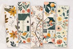 Cottagecore Dreams PNG Bookmark Sublimation Designs Product Image 2
