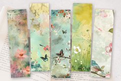Spring Mixed Media PNG Bookmark Sublimation Designs Product Image 2