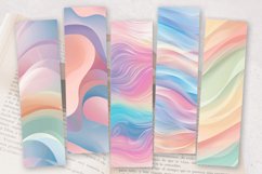 Abstract Pastel Ombre PNG Bookmark Sublimation Designs Product Image 2