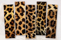 Brown Jaguar Skin Panther PNG Bookmark Sublimation Designs Product Image 3