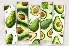 Avocado PNG Bookmark Sublimation Design Product Image 2