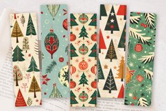 Retro Christmas PNG Bookmark Sublimation Design Product Image 2