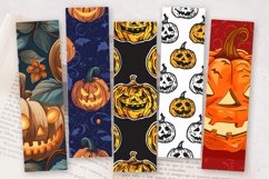 Halloween with Pumpkin PNG Bookmark Sublimation Design Product Image 2