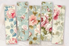 Vintage French Flower PNG Bookmark Sublimation Des Product Image 2