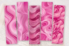 Pink Abstract Waves PNG Bookmark Sublimation Designs Product Image 2