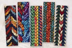 Knitting Stitch PNG Bookmark Sublimation Des Product Image 2