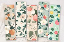 Pastel Cottagecore Floral Apple Garden PNG Bookmark Sublimat Product Image 2