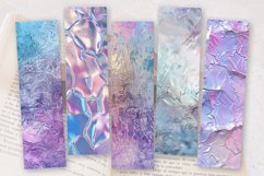 Frosted Iridescent PNG Bookmark Sublimation Design Product Image 2