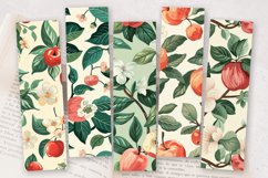 Cottage core Floral Apple Garden PNG Bookmark Sublimation De Product Image 2