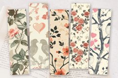 Vintage Romance PNG Bookmark Sublimation Designs Product Image 2