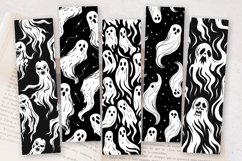 Wavy Ghosts PNG Bookmark Sublimation Design Product Image 2