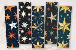 Christmas Stars PNG Bookmark Sublimation Design Product Image 2