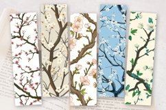 Blossoming Branches PNG Bookmark Sublimation Designs Product Image 2