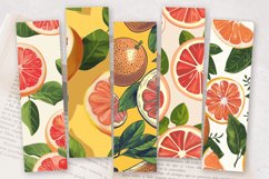 Grapefruit PNG Bookmark Sublimation Designs Product Image 2