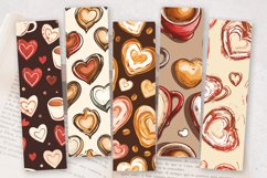 Valentine Coffee PNG Bookmark Sublimation Designs Product Image 2