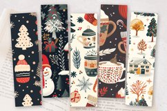 Cozy Christmas PNG Bookmark Sublimation Design Product Image 2