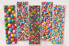 Birthday Sprinkles Candy Grainy PNG Bookmark Sublimation Des Product Image 2