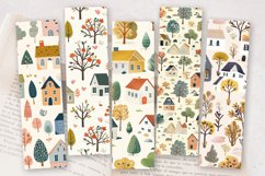 Cottage core Garden Houses PNG Bookmark Sublimation Des Product Image 2